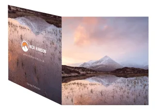 Greetings card - Glamaig Reflection - £3